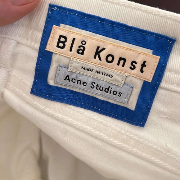 ACNE Studios Bla Konst Climb Skinny Jeans in White, size 26 - Picture 7 of 12